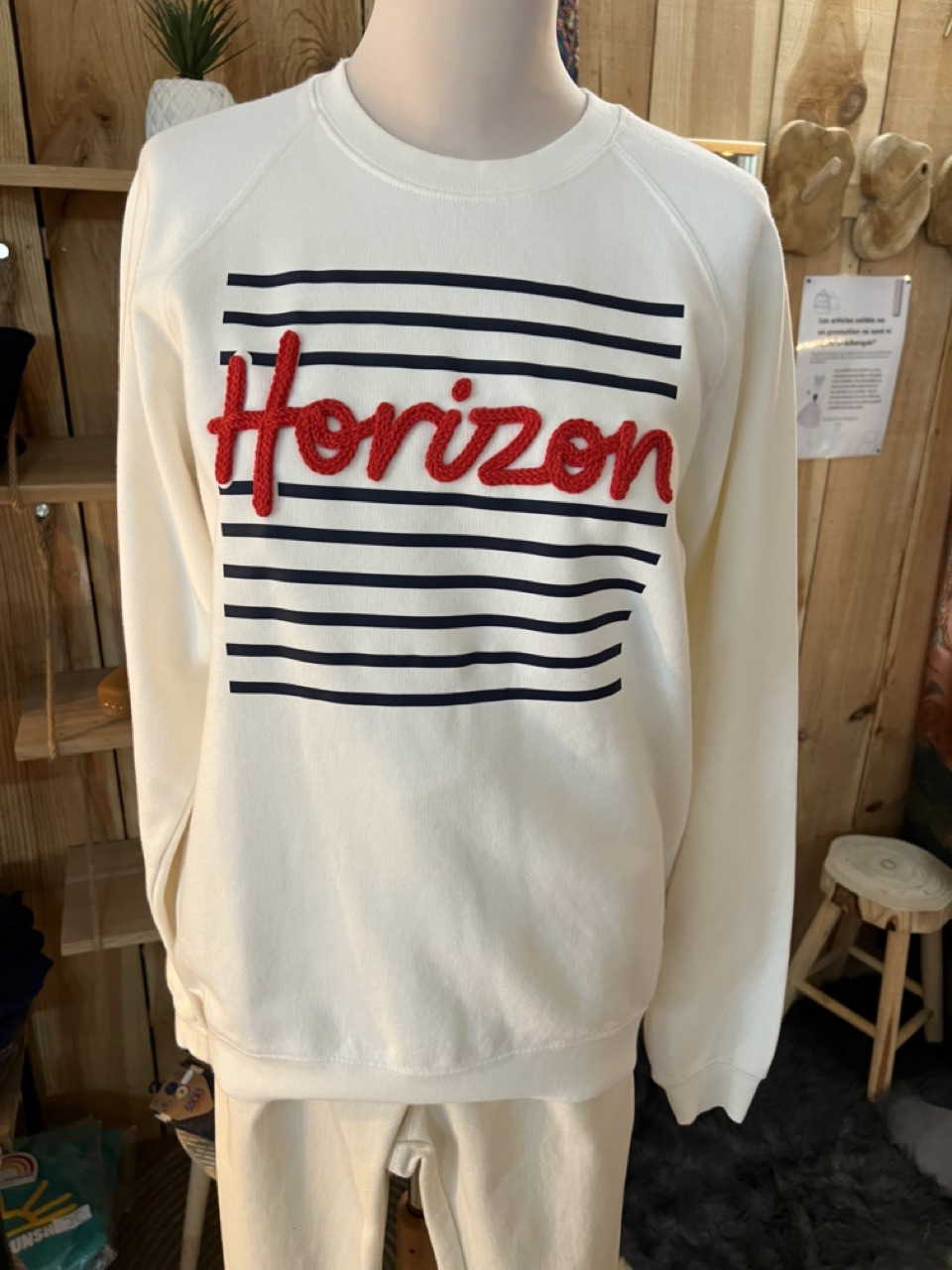 Sweat Shirt Clyde Tricotin HORIZON French Disorder