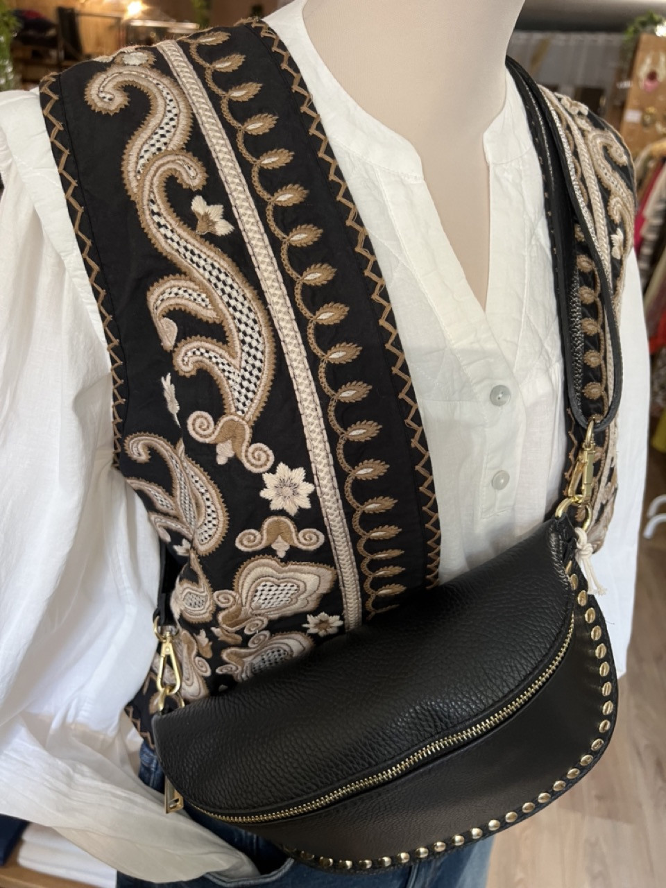 Gilet Brodé Jodhpur Studio Parisien