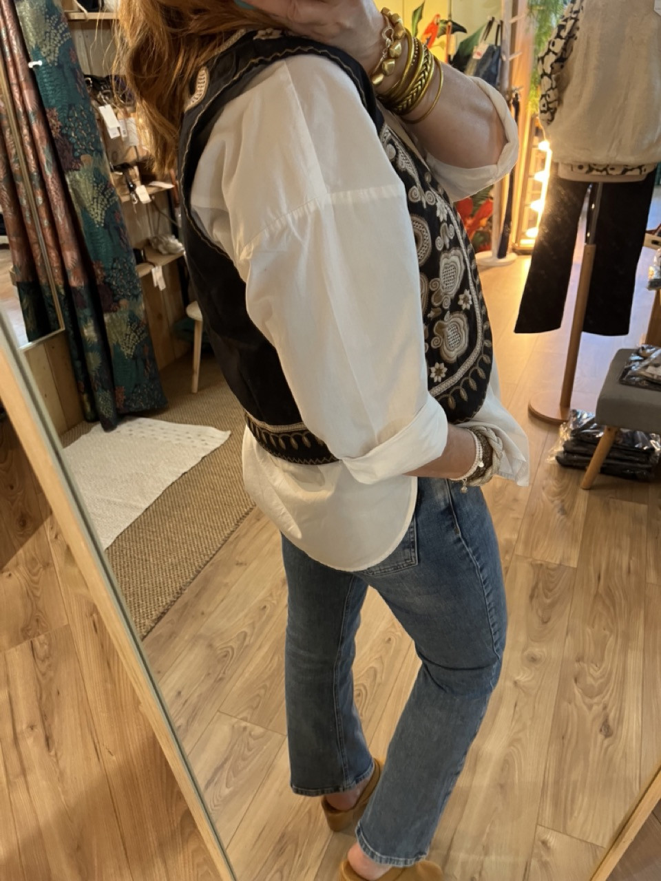 Gilet Brodé Jodhpur Studio Parisien