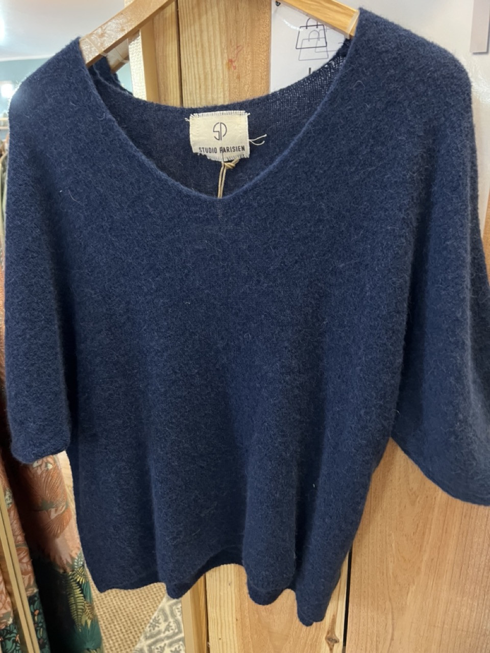Pull Col V évasé Studio Parisien