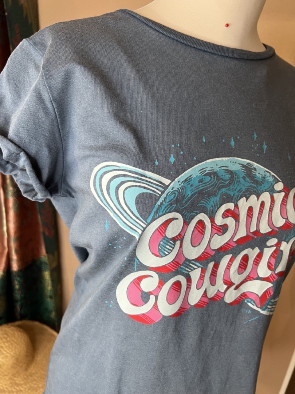 Tee shirt MC Bleu Feeling Cosmic Cowgirl Marcello