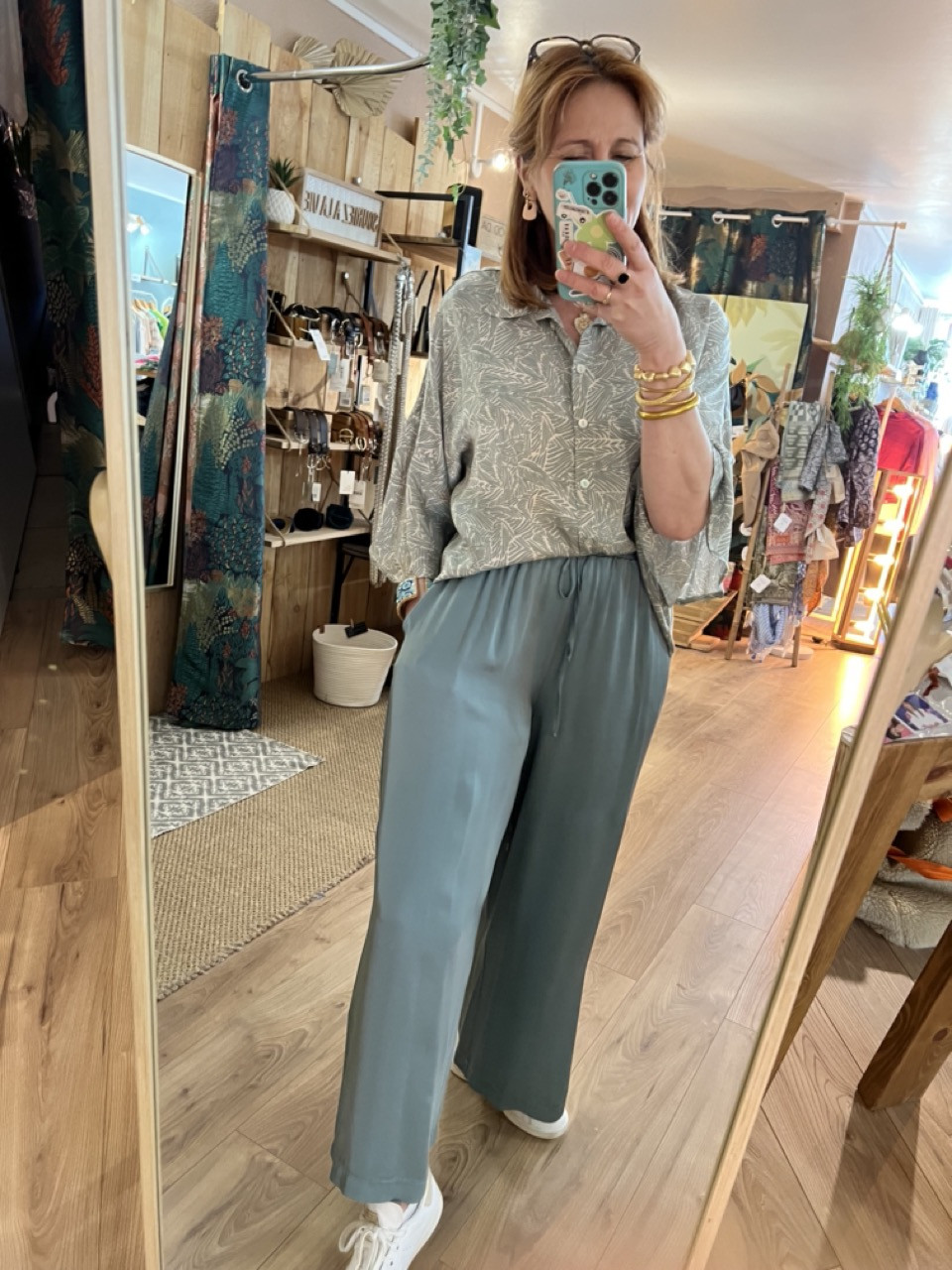 Pantalon fluide 7/8ème silky ALIOT Pako Litto