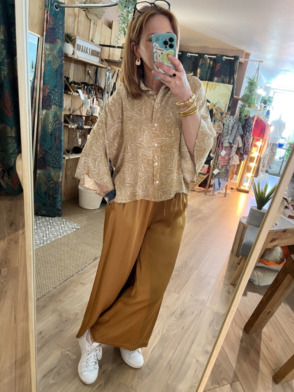 Pantalon fluide 7/8ème silky ALIOT Pako Litto