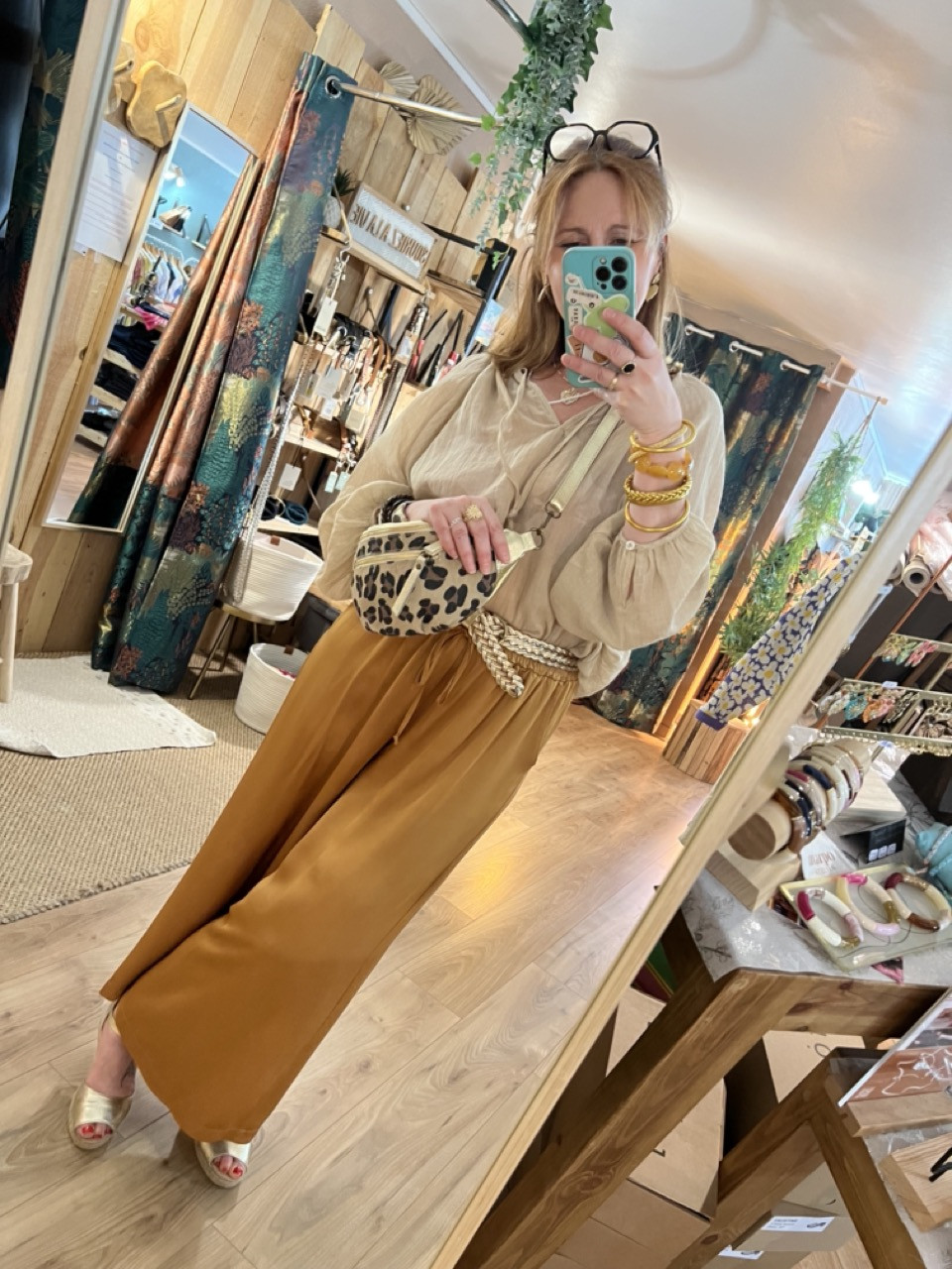 Pantalon fluide 7/8ème silky ALIOT Pako Litto