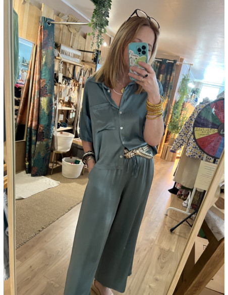 Pantalon fluide 7/8ème silky ALIOT Pako Litto