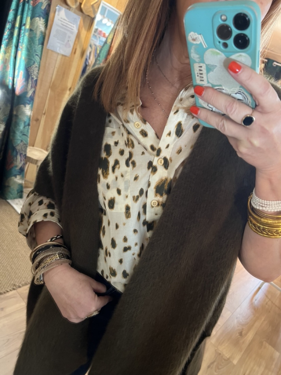Gilet Raccoon CLARISSE Orféo