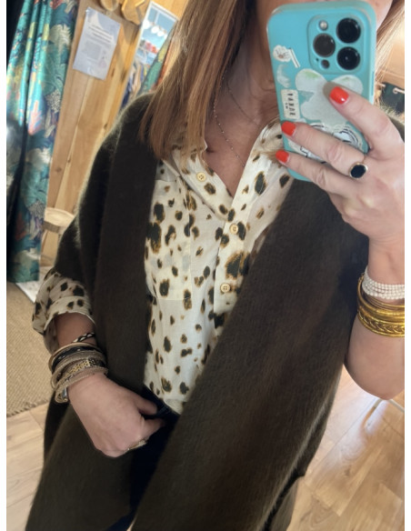 Gilet Raccoon CLARISSE Orféo