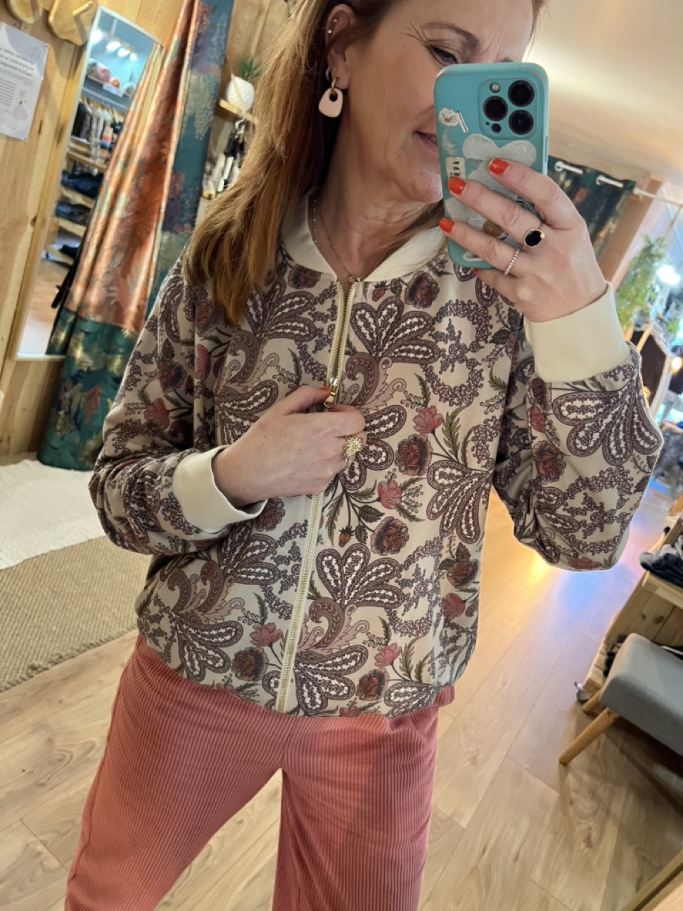 Bomber Zippé CELESTINE Pako Litto