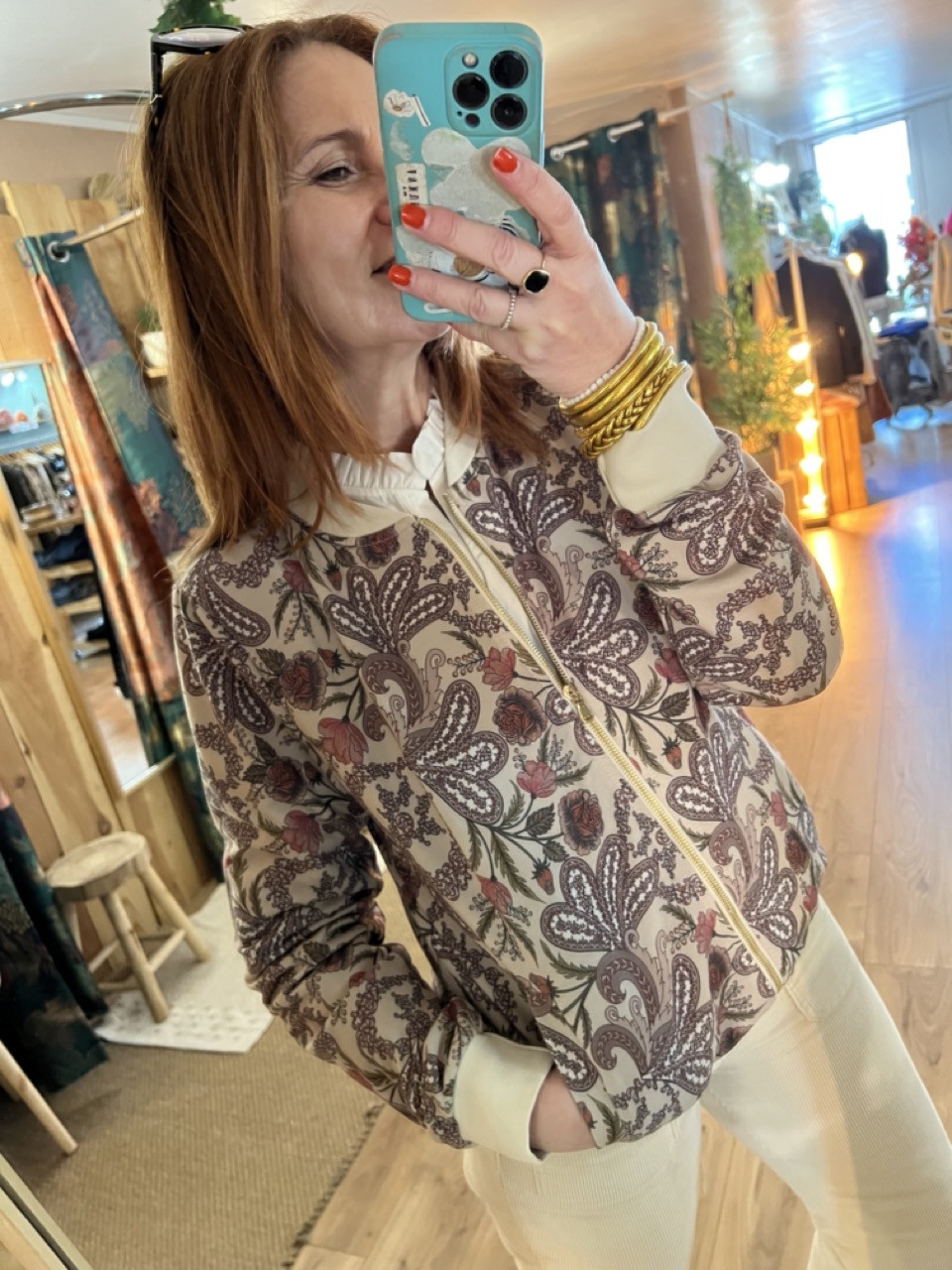 Bomber Zippé CELESTINE Pako Litto