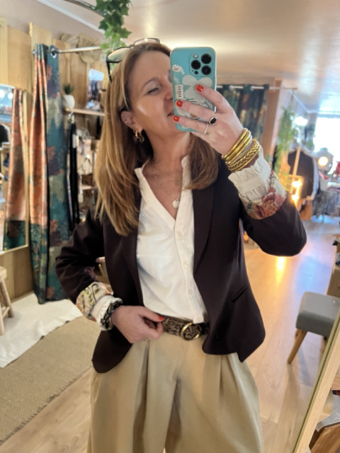 Veste blazer court City ARIANE Pako Litto 2