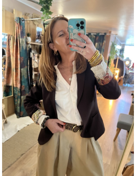 Veste blazer court City ARIANE Pako Litto