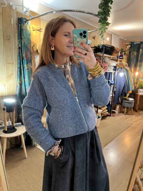 Veste Gilet zippée PAYTON Rue Mazarine 2