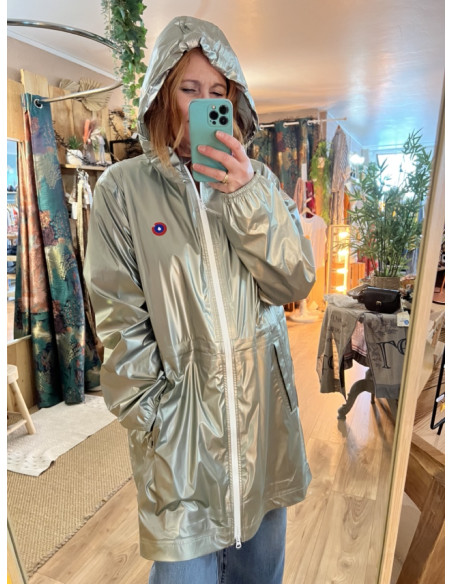 Imperméable Coupe Vent Métallisé Versailles Flotte