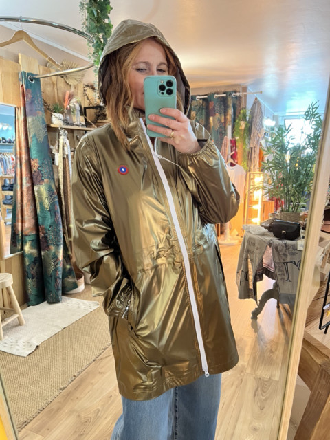 Imperméable Coupe Vent Métallisé Versailles Flotte