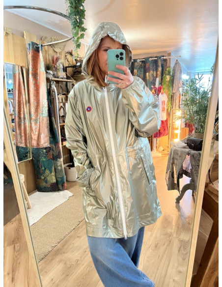 Imperméable Coupe Vent Métallisé Versailles Flotte