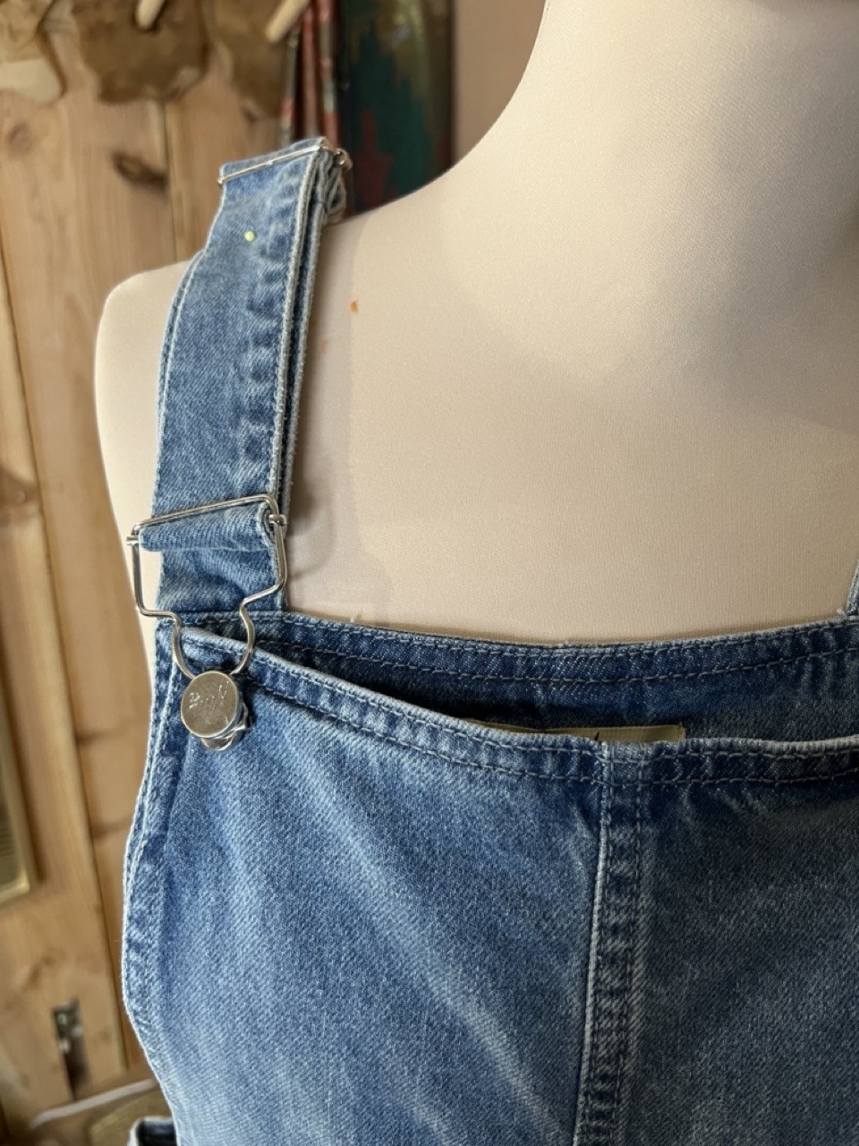 Salopette Short Jean Bleach Ralia Atelier Bohème