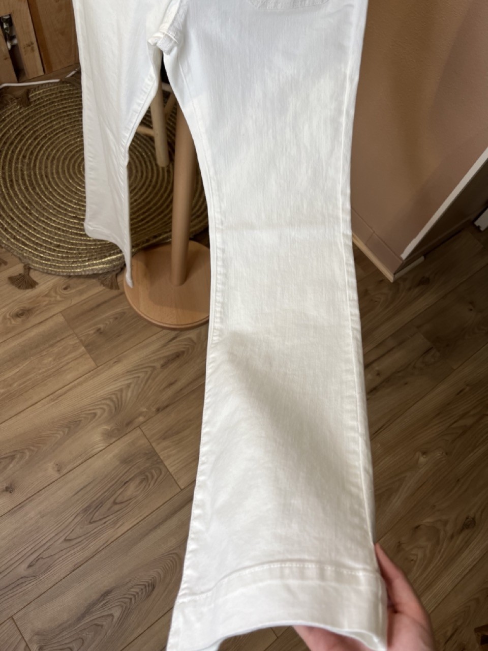 Jean Bootcut Taille mi-haute Bella Blanc FAM
